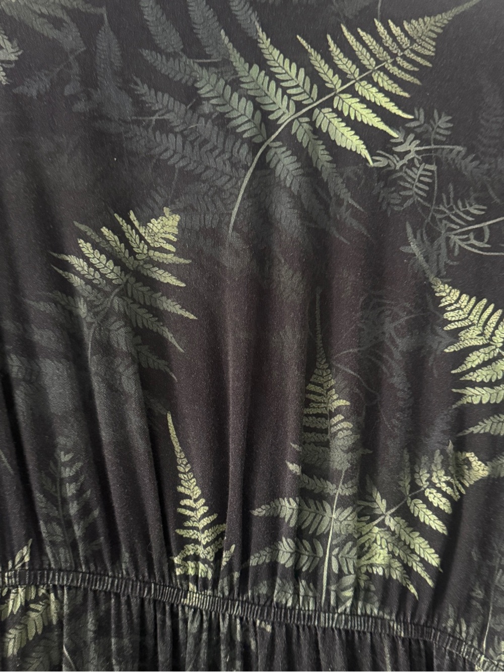 Disturbia Fern-Print Shirt Dress with Tie Waist - Picture 6 of 6